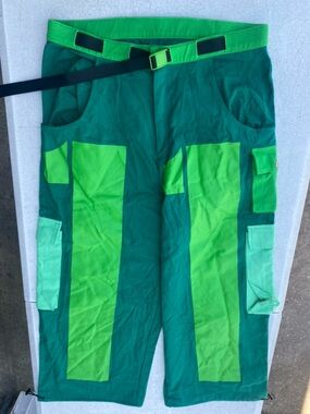 Kerwin Frost x 7 Eleven Snack Attack Uniform Pants Size L Baggy Wide Leg 711